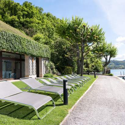 Beach of Le Palace de Menthon - Annecy - Haute Savoie