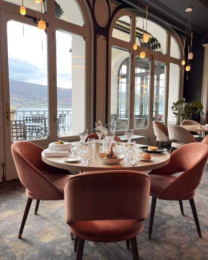 Restaurant bistronomique Le Palace de Menthon · Hôtel 5 étoiles Bord du Lac Annecy · Haute-Savoie