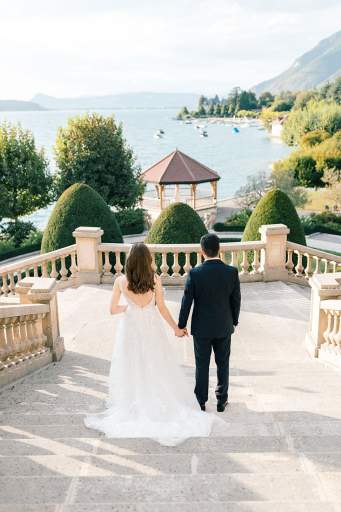 Wedding at Le Palace de Menthon - facing Lake Annecy - Haute Savoie