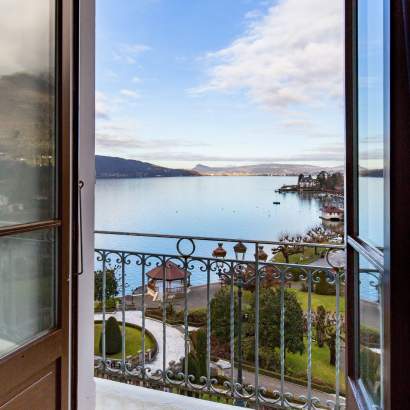 Room view of Le Palace de Menthon - 5 star property - Annecy - Haute Savoie