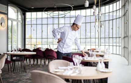 Frédéric Delormes - Restaurant chef at Le Palace de Menthon  - Annecy - Haute Savoie